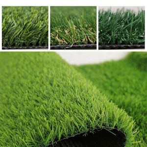 Decorative Flowers & Wreaths 50-100cm Thickness Artificial Lawn Carpet Fake Turf Landscape Pad Diy Grass Floor Craft Outdoor Garden Mat Deco