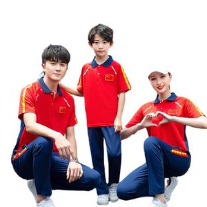 Men's Tracksuits Summer Women Chinese National Sportswear Martial Arts Taekwondo Fencing Training Suit Table Tennis Shooting Team Uniform Men