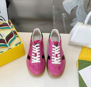 Designer tênis masculino tênis impresso alfabeto sapatos casuais moda de luxo formadores de couro bordado sapato de borracha retro