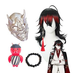 Altri articoli per feste per eventi VTuber NIJISANJI Luxiem 2022 Vox Akuma Maschera cosplay Decorazioni per la vita BambolaAltro