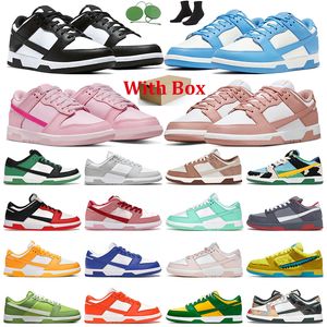 Casual Shoes Black White Panda Unc Grey Fog Patchwork Varsity Green Mummy Arizona State Atmosphere Syracuse Valentines Day GAI dunks trainers sneakers