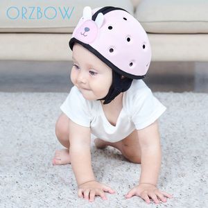 Orzbow Baby Home Head Protection Helmet Baby Safety Ultra Light Helmet Children Learn To Walk Protector Hat For Toddler Kids 220412