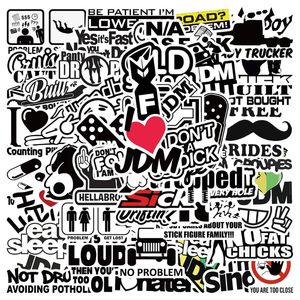 50 st/lot JDM Racing Car Modifiering Dekal Dekal Graffiti Stickers för DIY Bagage Laptop Skateboard Motorcykel Cykel Dekaler