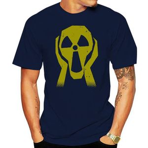 Herr t-shirts radioaktivt ansikte t-shirt radioaktiv atomar atomkraft atomkraftwerk strahlungmen's