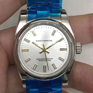 Luxury Mens Mechanical Watch Automatic Log White Table 31 Märke armbandsur