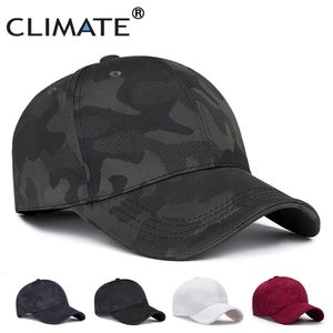 CLIMATE Mens Baseball s Men Camouflage Camo Outdoor Cool Army Hunting Hunt Sport Cap for Man 220704