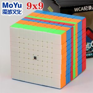 Puzzle Magic Cube Moyu Cubing Classroom Mofang Jiaoshi MF9 9x9 Meilong 9x9x9 9 9 Educational Professional Cube Y2244E na wysokim poziomie