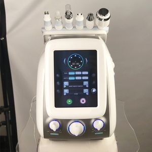 5-in-1皮膚剥離システム：水力発電の顔のヒントを備えた超音波マイクロカレントスクラバー - 自宅でのプロのグレードのマイクロダーマブレーション剥離治療