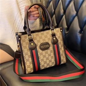 Bag female new fashion versatile broadband single shoulder bucket cross canvas bag large capacity Tote Handbag Purses Onlines