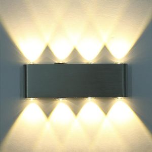 Lampada da parete Prodotto Led Quadrato in alluminio Mattone El Decorazione Corridoio Corridoio Camera da letto Sfondo televisivo