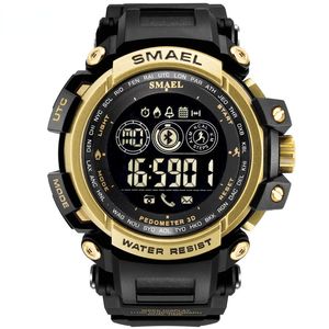 Relógios de pulso LED Display Watch para relógio digital masculino Esporte Grande Dial Wrist Wrist Wrist Wrist Wrist Wrist Wrist Whenproof Watches