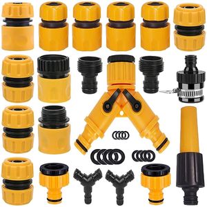 2231 Pcs Garden Hose Connector Set End 3 Tap Extender Quick s Repair Joint Pipe Irrigation Accessories 220813