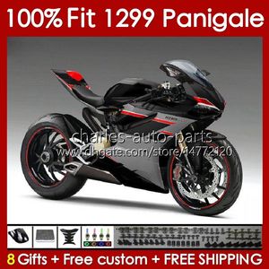 OEM CARINGS Kit для Ducati Panigale 959R 1299R 1299S 959 1299 S R 2015 2016 2017 2018 Body 140no.64 959-1299 15-18 959S 15 16 17 18 18.