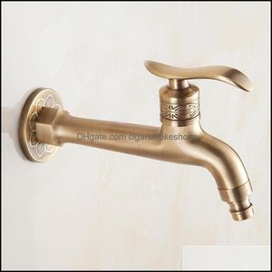 Laundry Utility Faucets Faucets Showers Accs Home Garden Long Bibcock Faucet Antique Brass Bathroom Mop Sink Outdoor Crane Wall Mount Wat