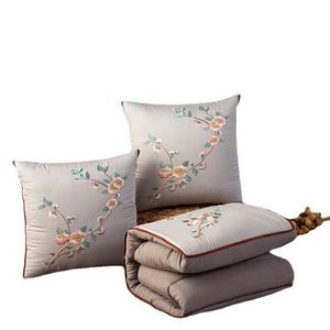 Cushion/Decorative Pillow Nordic Style Printed Warm Breathable Backrest Pillows Washable Soft Chair Sofa Blanket Car Pads Seat Cushion Home