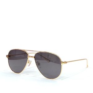 Novos óculos de sol de design de moda 00559 Eletroplatação requintada piloto k moldura de ouro clássico clássico estilo versátil de estilo UV400 de proteção ao ar livre UV400