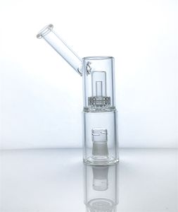 Bong Large Vapexhale Hydratube Glass Hookah med 1 Bird Cage Perc för förångare för att skapa smidig och rik Steam GB314B -luftare med bas