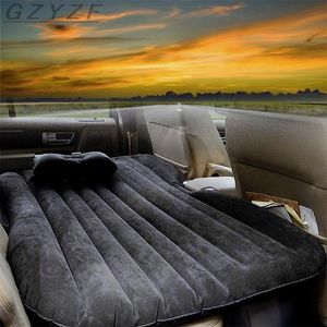 Other Interior Accessories Car Air Inflatable Travel Mattress Bed Universal For Back Seat Multi Functional Sofa Pillow Outdoor Camping MatOt