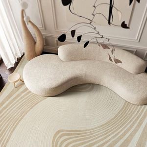 Dywany nowoczesny styl miękki dotyk miękki dotyk tkany dom do dekoracji domowej dywaniki na podłogę matcarpety