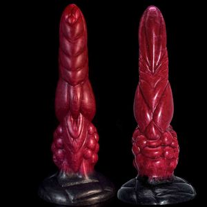 NXY DILDOS Silikon Cilt Yumuşak Özel Şekilli Penis Erkek Ve Kadın Vantuz Anal Plug Tutku Masaj Masturbator Yetişkin Eğlence Ürünleri 0317