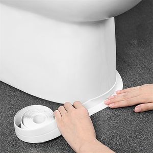 PVC Waterproof Wall Sticker Self Adhesive Sink Stove Crack Strip Kitchen Bathroom Bathtub Corner Sealant Tape Wall Decoration 220727