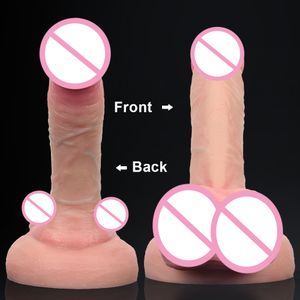 Mjuk hud realistisk dildo kuk för kvinnor enorm stor penis med sugkopp sexig leksak privat multipel storlek falsk anal rumpa plugg