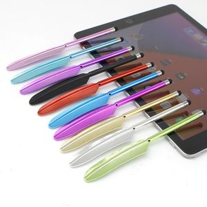 Legend Feather Stylus Pen Screen Touch Pennor för Universal Smartphone Android Phone Free DHL/FedEx