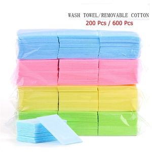 Nail Polish Wipes Cleaning Lint Free Paper Pad Soak off Remover Manicure tool 220812