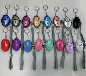 130dB Alarme de segurança de defesa de emergência para meninas 0lder adultos idosos protegem a segurança de alerta grito Keychain alto com led luminária por atacado por atacado