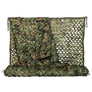 Military Camouflage Net Camo Netting Army Decoration Nets Shade Mesh Hunting Car Garden Outdoor Camping Tarp Tent Sun Shelter H220419