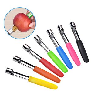 Cucina in acciaio inox Apple Fruit Corer rimozione dei semi Separatore Frutta Mela Pera Peach Dispositivo di carotaggio Strumento di scavo 1PC