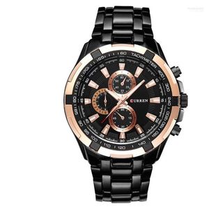 Armbandsur lyxklocka för män toppmärke Big DDial Casual Business High End Waterproof Sport Clock Reloj Digital Hombre Moun22