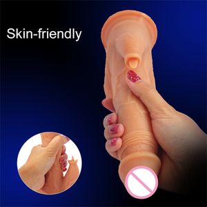 Realistic Penis Suction Cup Dick Dildos For Women sexy Shop Large Phalos Telescopic Toys Big Vibrator