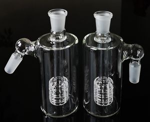 Atacado New Arrivals 18 milímetros Ash Catcher Comb coador Acessórios fumar vidro azul ashcatcher Bong Acessórios para somking Rigs