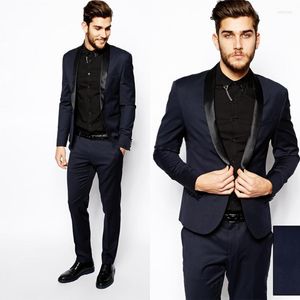 Men's Suits & Blazers Selling Fashion Men's Business Men Wedding Groom Tuxedos With Pants Coat Tie Many ColorMen's