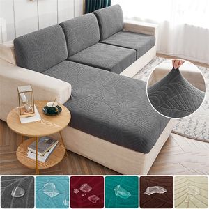 Sofá à prova de água Seat Cushion Cover Móveis Protetor de alta qualidade para animais de estimação crianças Lavagem esticável Slipcover removível 220615