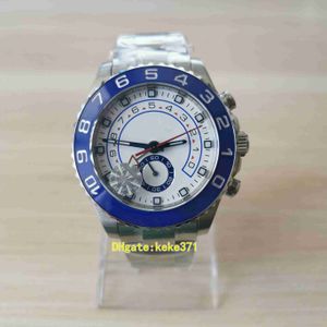 Super watch 116680 44mm Ceramic waterproof Chronograph Working ETA 7750 Movement Mechanical Automatic Mens Watches Blue Luminescent Mr Wristwatches