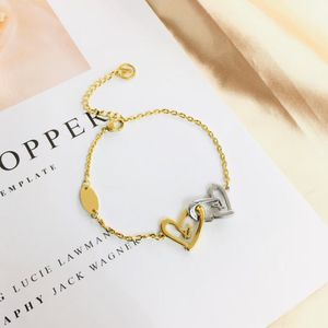 New Style Designer Jewelry Bracelets Bangle 18K Gold Plated 925 Silver Plated Stainless steel Wristband Cuff Chain Women Bracelet for Birthday Gift ZG1724