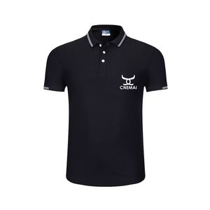 Tshirts for Men for Luxury Brands Mens Summer Summermale TシャツカジュアルラペルポロシャツユースビジネスTシャツカスタマイズされたロゴカップルトップ