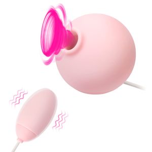 Mini sugande G SPOT -vibratorer Klitoris Stimulera bröstvårtmassage 10 hastighet vibrerande ägg Vuxen Orgasm Sexiga leksaker för kvinnor