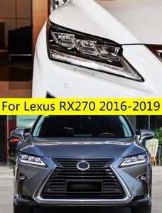 Bilstrålkastare för Lexus RX270 20016-20 19 RX350 RX30 LED-strålkastare DRL Dagstillbehör