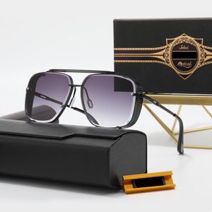 DT Designer Sonnenbrille Frau Herren Sonnenbrille Hohe Qualität Einzigartige Übergroße Quadratische Mann Frauen Polarisierte Casual Brille Mode Mach Marke