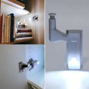 Decorazione per feste 5pc LED universale sotto la luce dell'armadio Lampada per armadio Armadio Cucina Camera da letto Porta Armadio Cerniera interna Luce notturnaParty