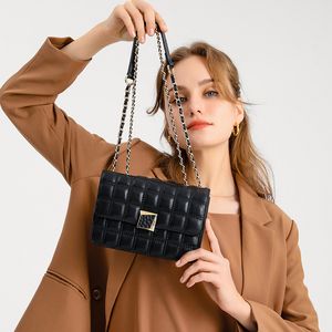 Damen-Umhängetaschen, modisch, lässig, Damen-Tasche, Handtasche, Tragetaschen, hohe Kapazität, hochwertiges echtes Leder, Oxford, großes Volumen, Großhandel, klein, schwarz, rot, 0101