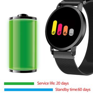 Homens Men Women Smart Wrists Bluetooth Smart Watch pode nadar IP68 Bracelete de smartwatch à prova d'água IP68 para iPhone Android