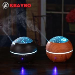 150 ml Ledlight Ultra Air Firidifier Mist Maker Fogger Electric Arom Diffuser Essential Oil Aromaterapy Hushåll Y200113