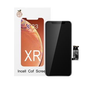 Wysokiej jakości RJ dla iPhone XR LCD Wyświetlacz Incell LCD Scd Touch Panele Digitizer Zastąpienie