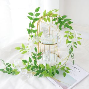 Top Quality Artificial Flower String Cane 8 Cores Disponíveis Porta Arco Rattan decorativo para casamento decoração de casa 100 pcs