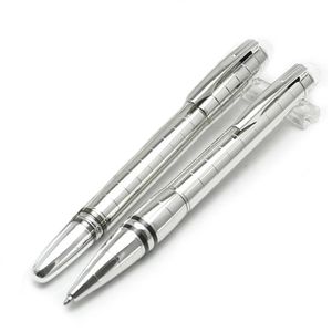 Promotion Pen Black/Sliver Roller Ballpoint Pen Luxury Office School M Classic Stationery Star Walk with Serial Number