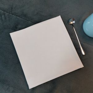 Toptan Temizlik Bezleri% 100 Pamuk Çay Havlusu Doğal Renk/Beyaz 50x70 cm Mutfak Havlusu Ekran Baskı Vinil Nakış için